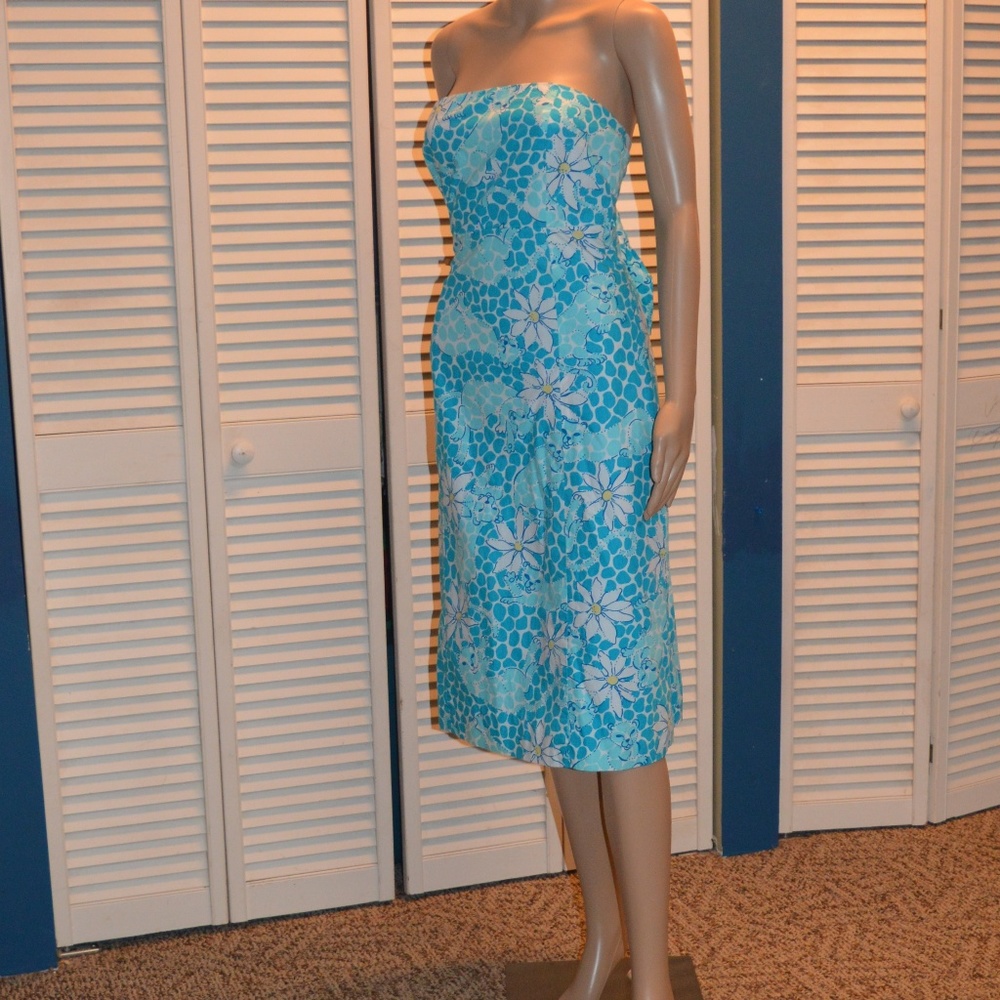 Lilly Pulitzer Lounge Leopard sleeveless dress